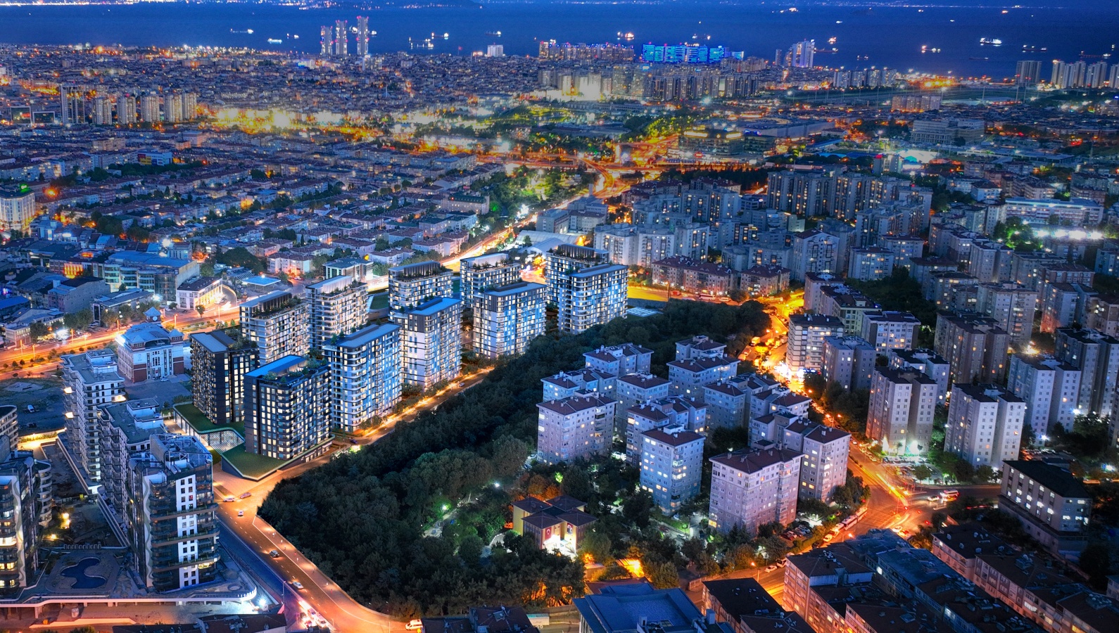 Apartments in Bahcesievleri Istanbul